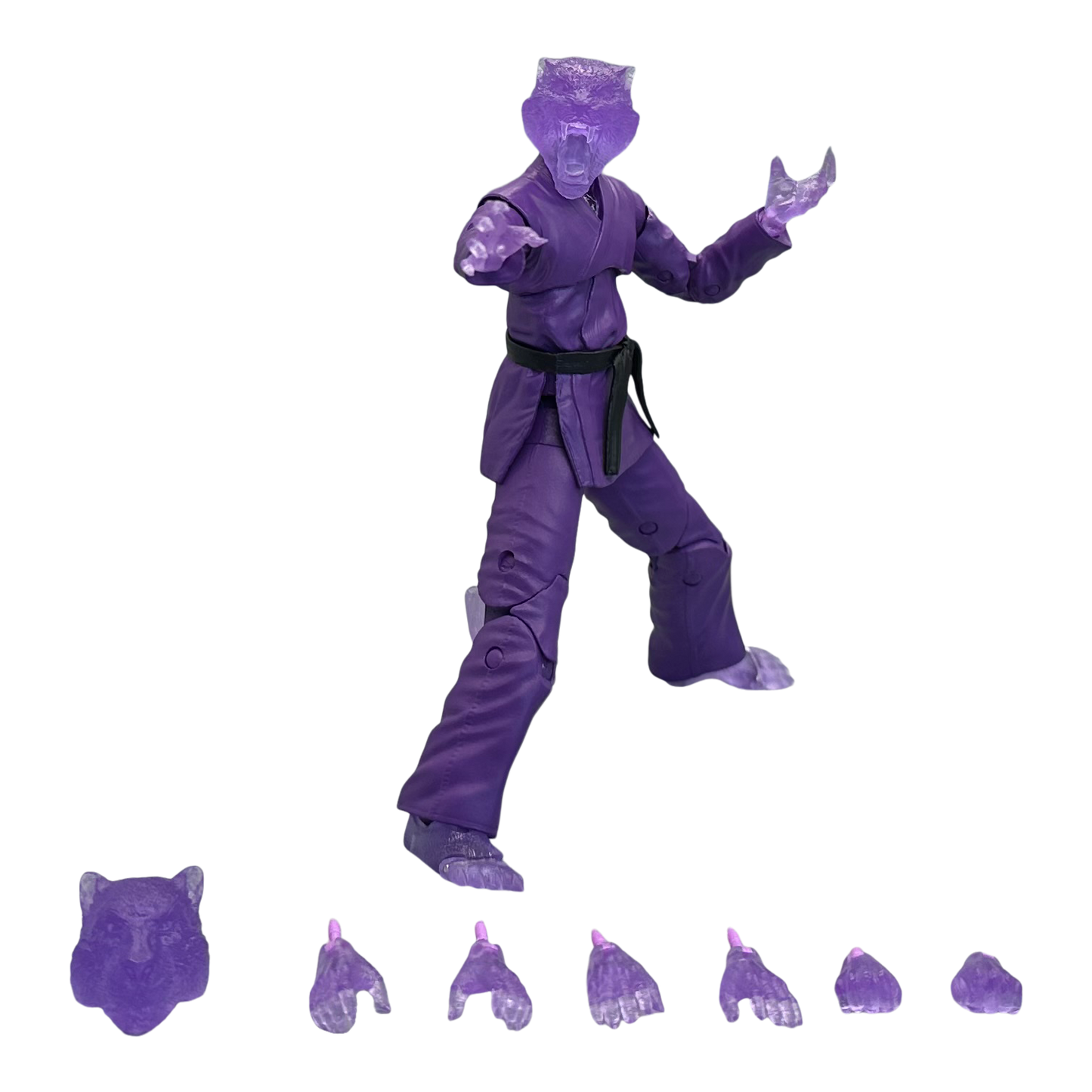 Jiu Jitsu Combat Creatures Tiago the Tiger Action Figure