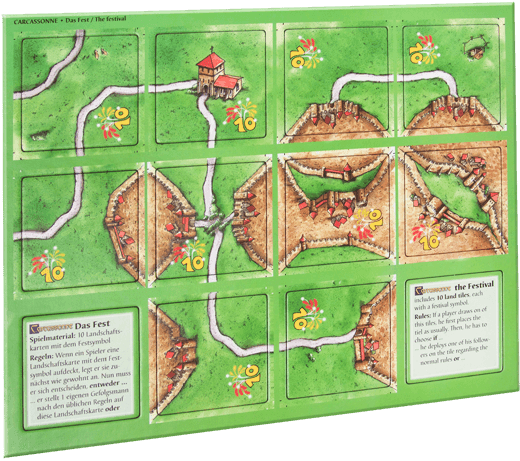 Carcassonne: The Festival Mini Expansion - 
