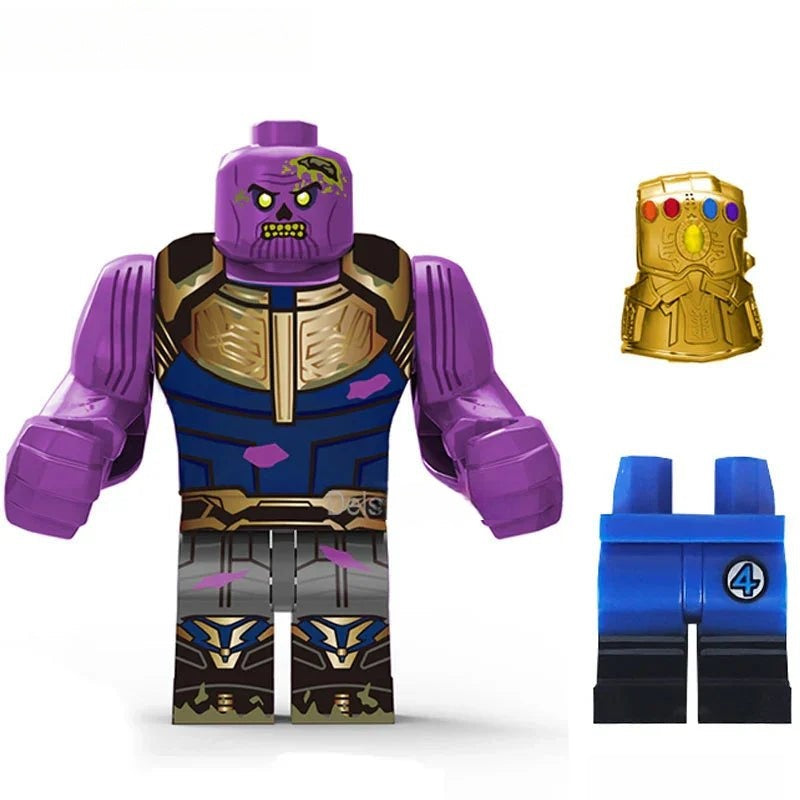 Zombie Thanos from Avengers Lego Minifigures Custom Toys 4